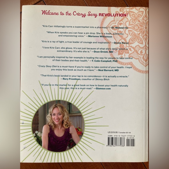 2/$15 Crazy Sexy Diet by Kris Carr - Picture 2 of 2